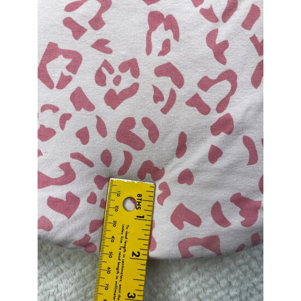 Kyte Baby Bamboo Sleep Bag 1.0 TOG Pink Leopard Heart Print Size Large J115